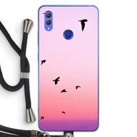 Fly away: Honor Note 10 Transparant Hoesje met koord