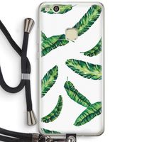 Lange bladeren: Huawei Ascend P10 Lite Transparant Hoesje met koord