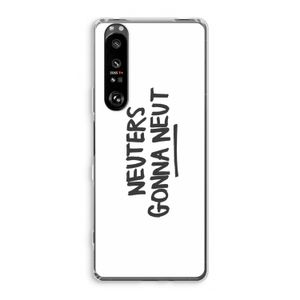 Neuters: Sony Xperia 1 III Transparant Hoesje
