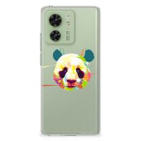 Motorola Edge 40 Telefoonhoesje met Naam Panda Color