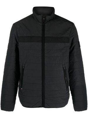 Tommy Hilfiger veste matelassée à logo brodé - Noir
