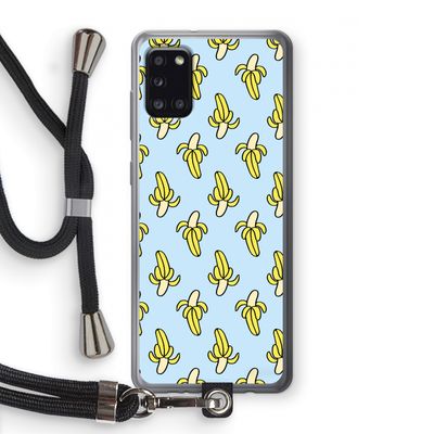 Bananas: Samsung Galaxy A31 Transparant Hoesje met koord