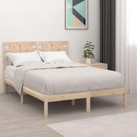 Bedframe zonder matras massief grenenhout 200x200 cm