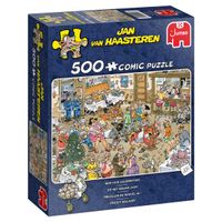 Jan van Haasteren - Op het nieuwe Jaar Puzzel 500 Stukjes - thumbnail