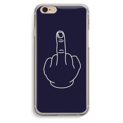 F**k U: iPhone 6 / 6S Transparant Hoesje