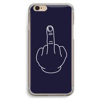 F**k U: iPhone 6 / 6S Transparant Hoesje