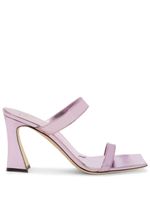 Giuseppe Zanotti mules Flaminia 85 mm à bout ouvert - Rose - thumbnail