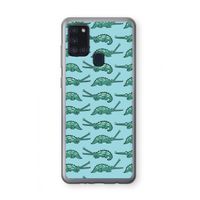 Kroko: Samsung Galaxy A21s Transparant Hoesje