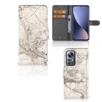 Xiaomi 12 Pro | Bookcase | Marmer Beige