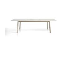 Kave Home Brela tuintafel uitschuibaar 205(287)x100 cm Naturel