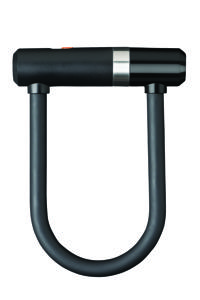 Axa U-slot newton ul met kabel 1000 x 8 mm zwart
