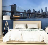 New York fotobehang Brooklyn brug