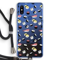 Sushi time: Xiaomi Mi Mix 3 Transparant Hoesje met koord