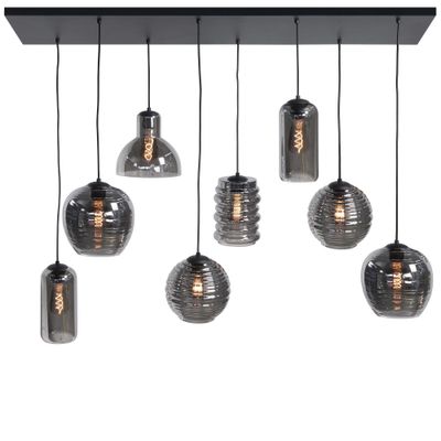 Fantasy 8 lichts smoke hanglamp (2e kans)