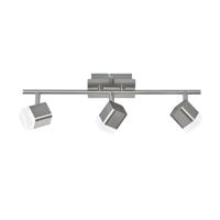 Trio Led plafondspotRoubaix 3-lichts metaalgrijs - R82153107
