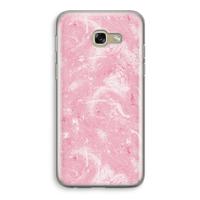 Abstract Painting Pink: Samsung Galaxy A5 (2017) Transparant Hoesje