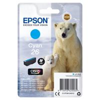 Originele inktcartridge Epson C13T26124012 Cyaan - thumbnail