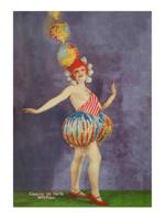 Kunstdruk - Casino de Paris Mlle Poty 30x40cm