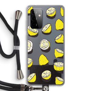 When Life Gives You Lemons...: Samsung Galaxy A72 5G Transparant Hoesje met koord