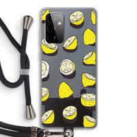 When Life Gives You Lemons...: Samsung Galaxy A72 5G Transparant Hoesje met koord