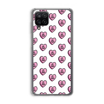 GIRL POWER: Samsung Galaxy A12 Transparant Hoesje