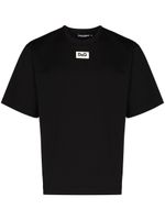 Dolce & Gabbana t-shirt à patch logo - Noir