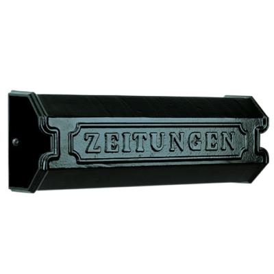 KS Verlichting KrantenrolScroll Zeitungen met tekst zeitungen - zwart - 1706