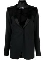 Coperni blazer boutonné à découpes - Noir
