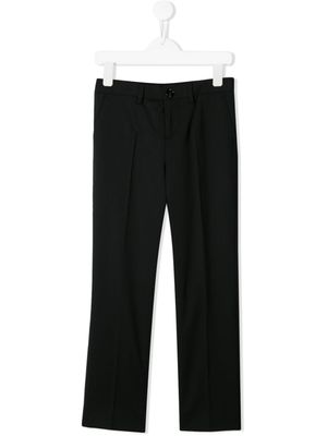 Dolce & Gabbana Kids pantalon de costume classique - Noir