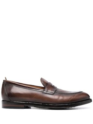 Officine Creative mocassins Tulane 002 en cuir - Marron
