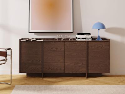 Dressoir JAPONDI 4 deuren baltische eik
