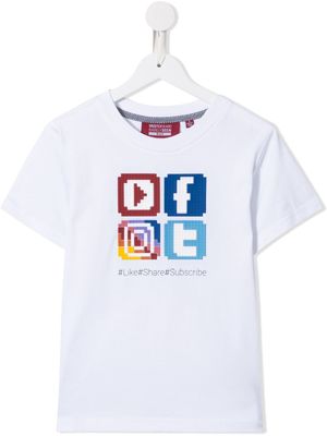 Mostly Heard Rarely Seen 8-Bit t-shirt imprimé - Blanc