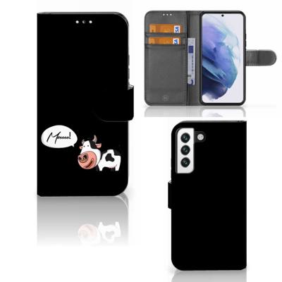 Samsung Galaxy S22 Leuk Hoesje Cow Samsung Galaxy S22 Leuk Hoesje Cow