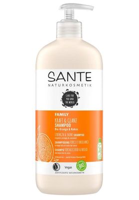 Sante Family bio sinaasappel kokos shampoo BDIH (500 ml)