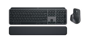 Logitech MX Keys S Combo toetsenbord Inclusief muis RF-draadloos + Bluetooth AZERTY Belgisch Grafiet