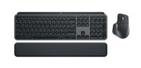 Logitech MX Keys S Combo toetsenbord Inclusief muis RF-draadloos + Bluetooth AZERTY Belgisch Grafiet - thumbnail