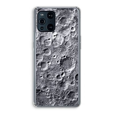 Maanlandschap: Oppo Find X3 Pro Transparant Hoesje