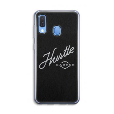 Hustle: Samsung Galaxy A40 Transparant Hoesje