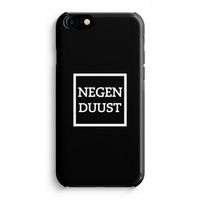 Negenduust black: iPhone 8 Volledig Geprint Hoesje