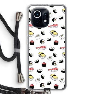 Sushi time: Xiaomi Mi 11 Transparant Hoesje met koord