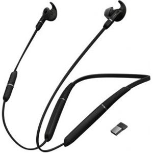 Jabra Evolve 65e mobiele hoofdtelefoon Stereofonisch In-ear, Neckband Zwart