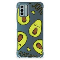 Nokia G22 Stevig | Bumper Hoesje | Avocado Singing Nokia G22 Stevig | Bumper Hoesje | Avocado Singing
