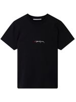 Stella McCartney t-shirt Love en coton - Noir - thumbnail