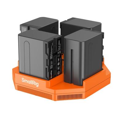 SmallRig NP-F970 4-Channel Camera Battery Charger & 4-Battery Kit 4834 OUTLET