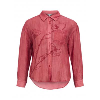 Object - Rood | Dames | Blouse | Rood | 40 | regular | Kamst mode