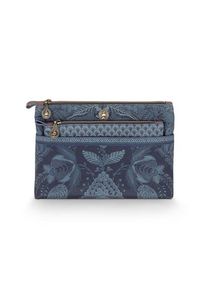 Pip Studio Pip Studio Cosmetic Bag Combi Kyoto Festival Indigo Blue 26x18x7.5cm/22