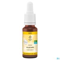 Bachbloesem Bio N°21 Mustard 20ml