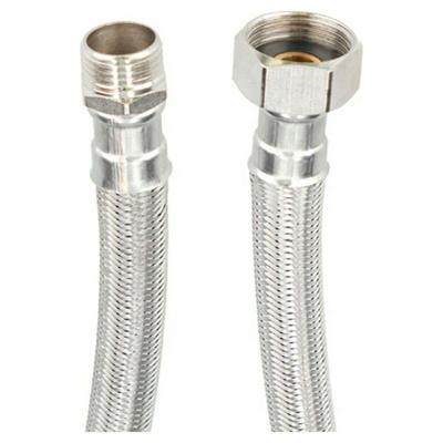Slang Fontastock Roestvrij staal AISI 304 EPDM Mannelijk 1/2" - Vrouwelijk 3/4" 40 cm