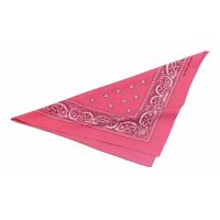 Boeren of cowboy zakdoek bandana - roze - geruit - 54 x 53 cm - Carnaval verkleed accessiores Boeren of cowboy zakdoek bandana - roze - geruit - 54 x 53 cm - Carnaval verkleed accessiores