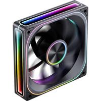 Jonsbo ZA-120 PC-ventilator Zwart Incl. LED-verlichting